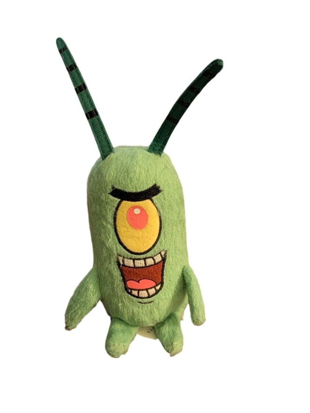 Nickelodeon Plankton Plush Toy 2014 SpongeBob Collectible Green Stuffed Characte